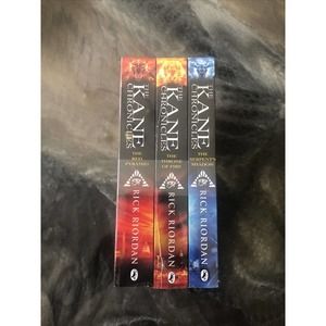 The Kane Chronicles Collection Rick Riordan 3 Books Set Rick Riordan Paperback